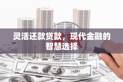 公馆灵活还款贷款，现代金融的智慧选择