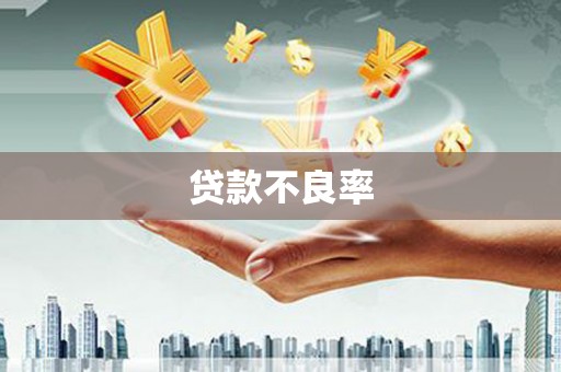 公馆贷款不良率
