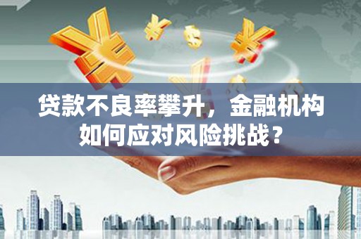 公馆贷款不良率攀升，金融机构如何应对风险挑战？