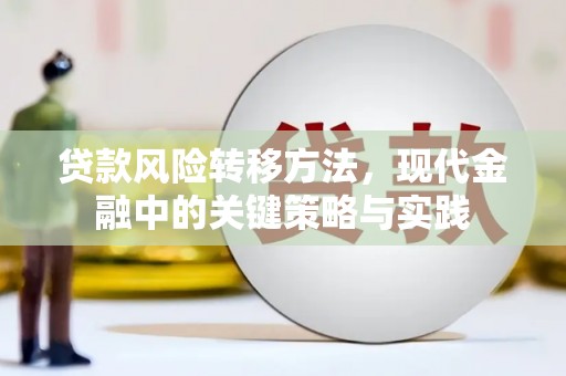 公馆贷款风险转移方法，现代金融中的关键策略与实践