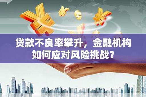 公馆贷款不良率攀升，金融机构如何应对风险挑战？