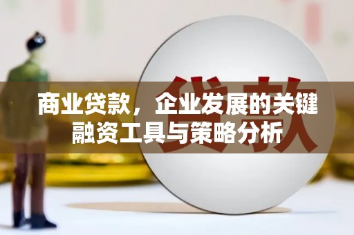 公馆商业贷款，企业发展的关键融资工具与策略分析