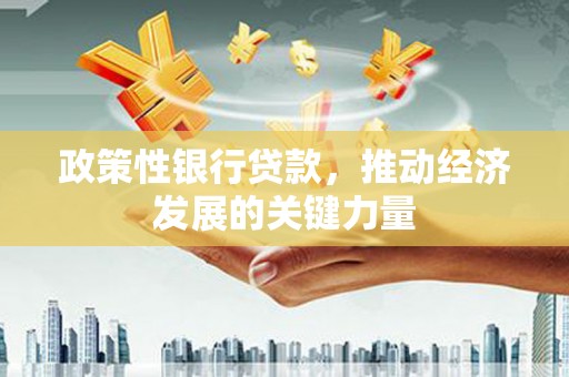 公馆政策性银行贷款，推动经济发展的关键力量