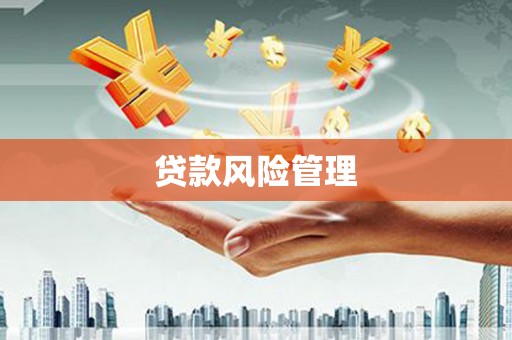 公馆贷款风险管理