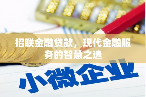 公馆招联金融贷款，现代金融服务的智慧之选