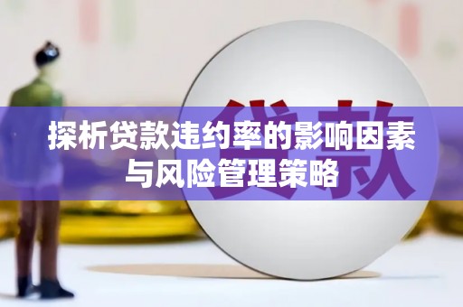 公馆探析贷款违约率的影响因素与风险管理策略