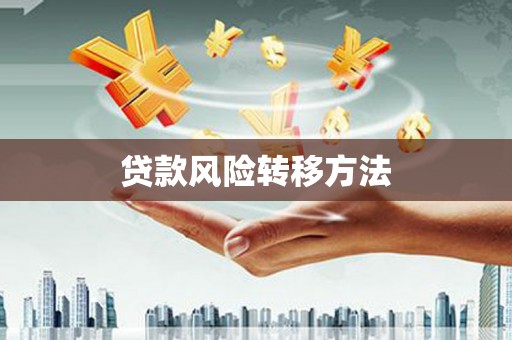 公馆贷款风险转移方法