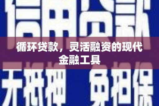 公馆循环贷款，灵活融资的现代金融工具