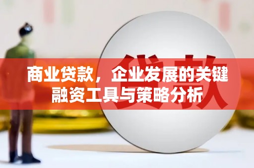 公馆商业贷款，企业发展的关键融资工具与策略分析
