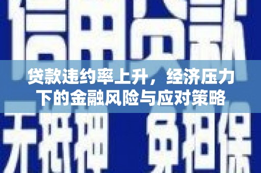 公馆贷款违约率上升，经济压力下的金融风险与应对策略