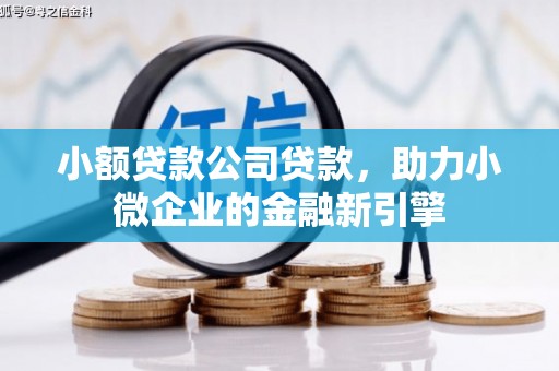 公馆小额贷款公司贷款，助力小微企业的金融新引擎