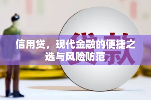 公馆信用贷，现代金融的便捷之选与风险防范