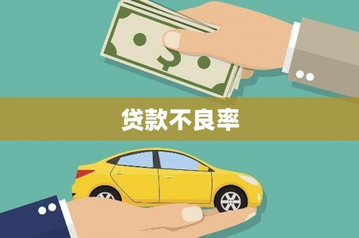 公馆贷款不良率