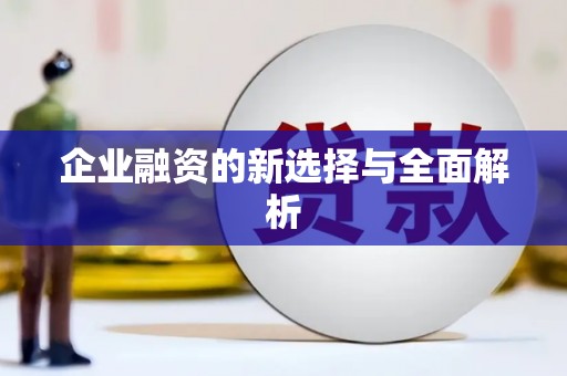 公馆企业融资的新选择与全面解析