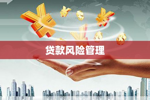 公馆贷款风险管理